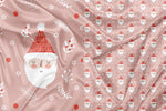 Candy Pink Santa Claus Clothing and Blanket Panel