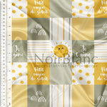 Patchwork mon petit rayon de soleil sauge