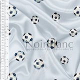 Soccer blue background